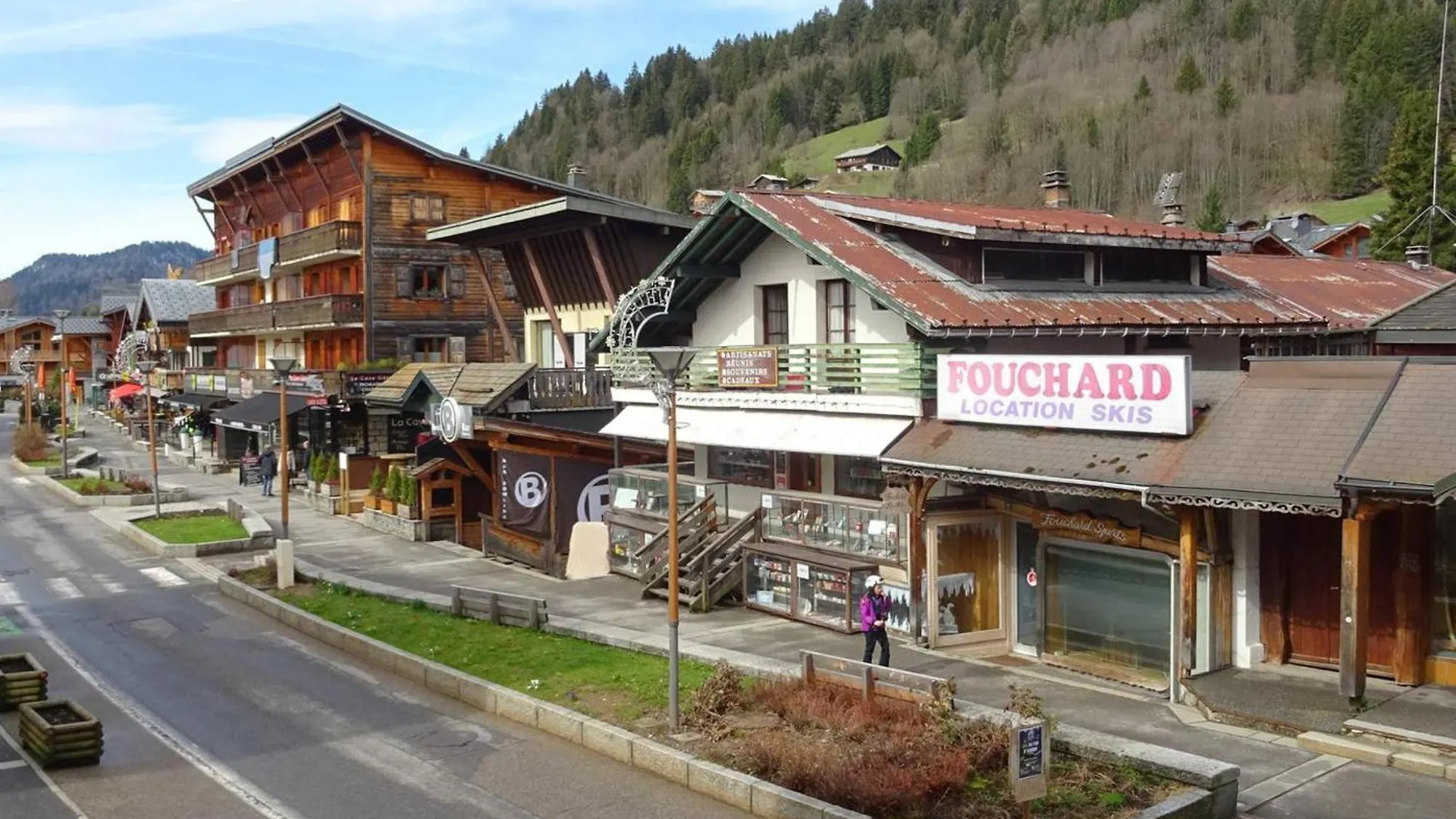 Studio Cosy, Lumineux Au Centre Des Gets, 4 Pers, Balcon, Proche Pistes 莱热 公寓